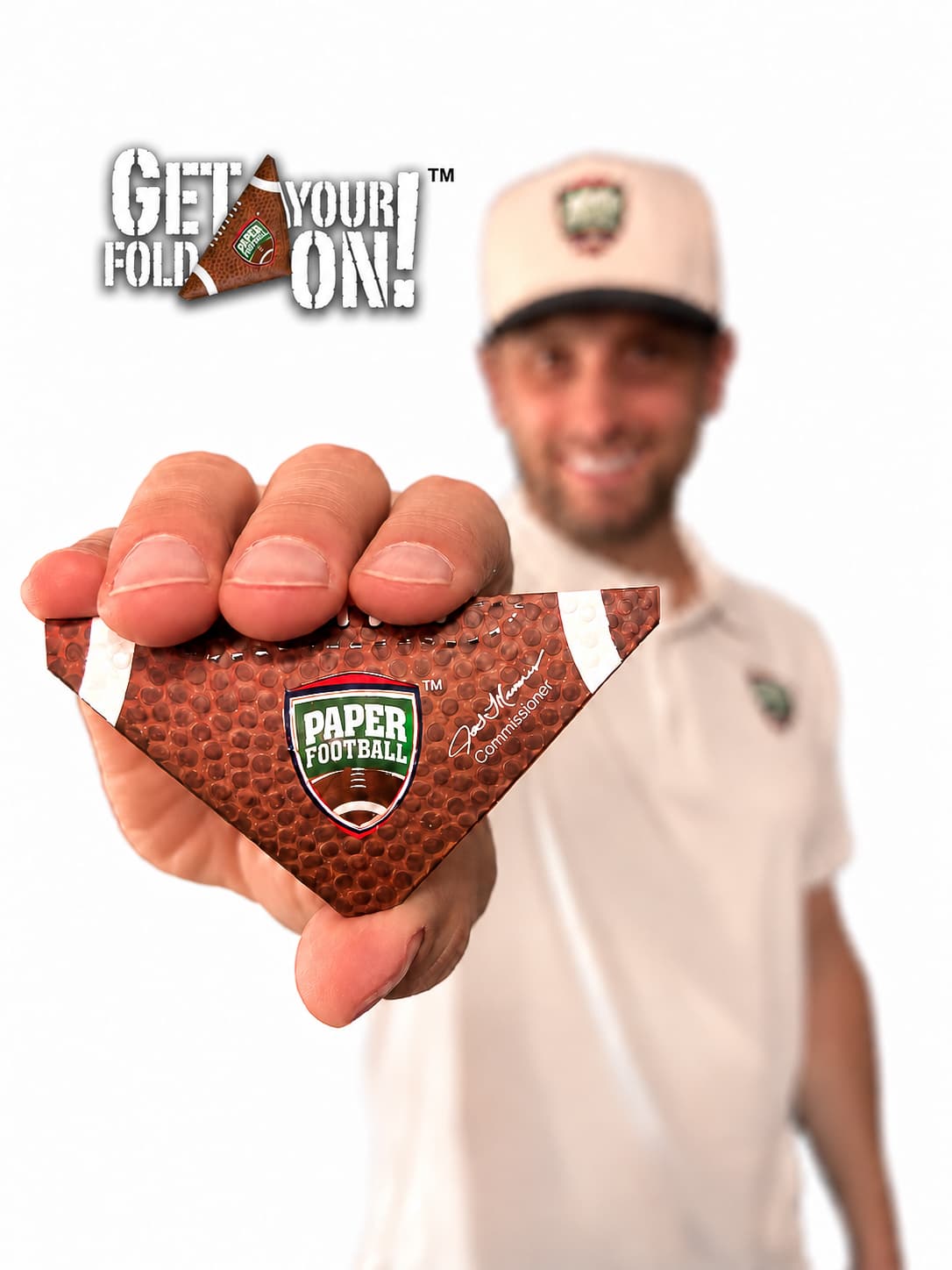 Get your fold on — official paper football